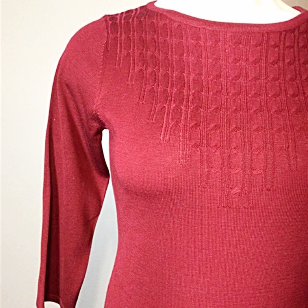 Jones New York Red Sweater Dress - NWT - Picture 3 of 4
